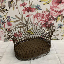 Load image into Gallery viewer, Large decorative wire basket