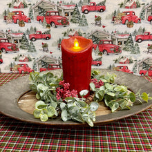 Load image into Gallery viewer, Eucalyptus and Berries Candle Ring.