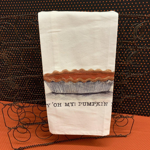 Pumpkin kitchen towel