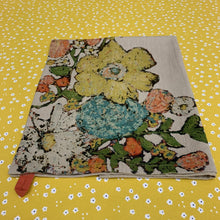 Load image into Gallery viewer, Beautiful cotton dish towel with garden flowers