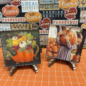 Pumpkin Framed Art Prints with pumpkin designs.