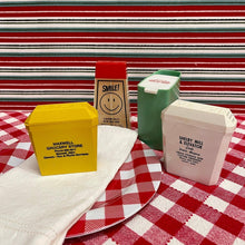 Load image into Gallery viewer, Retro Diner Condiment Dispensers with local advertising.