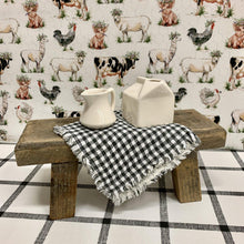 Load image into Gallery viewer, Reclaimed wood primitive stool