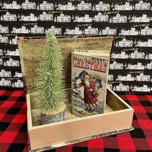 Holiday book boxes to keep Christmas photos and memories