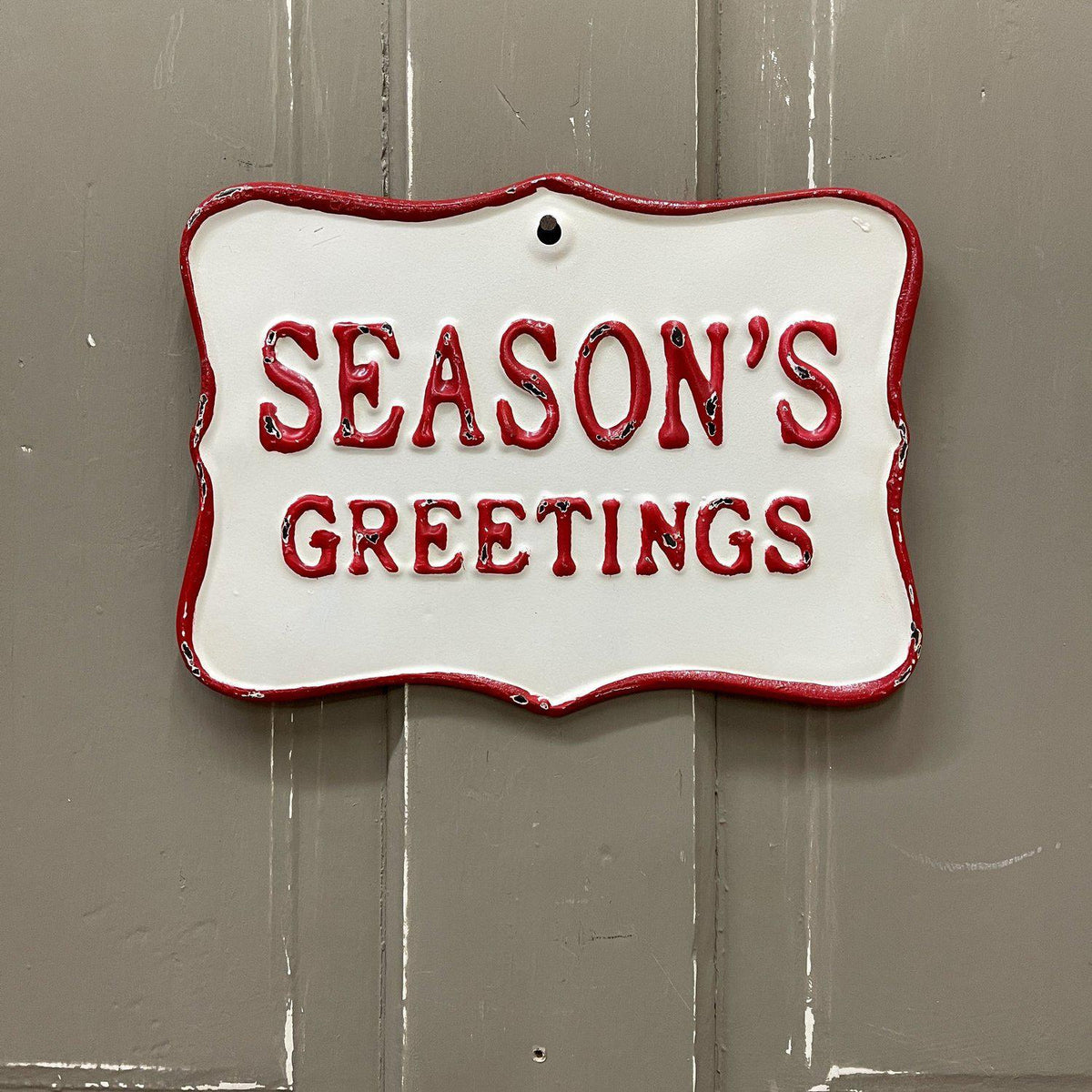 Season's Greetings Sign