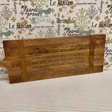 Load image into Gallery viewer, Wooden Sentiment Board for family kitchen or dining decor